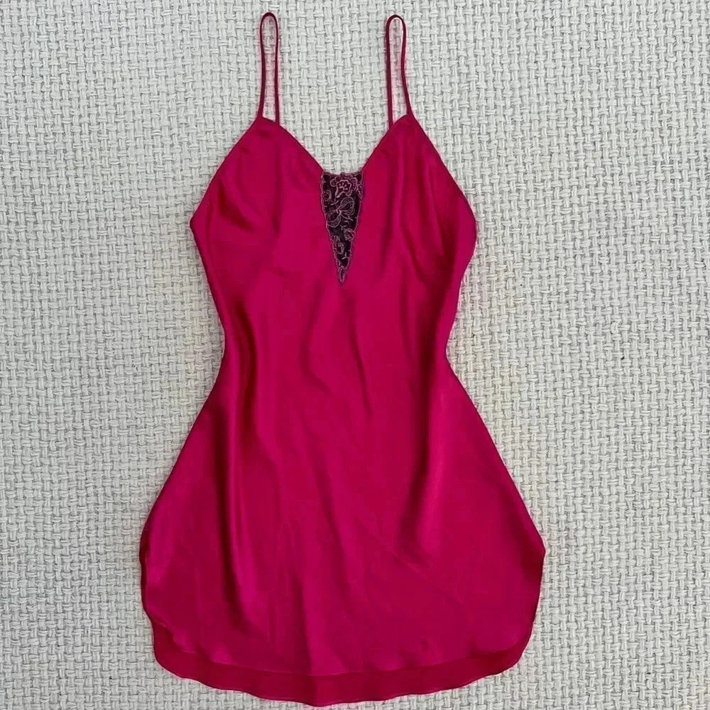 VINTAGE Inner Most Mini Slip Dress - Picture 3 of 5